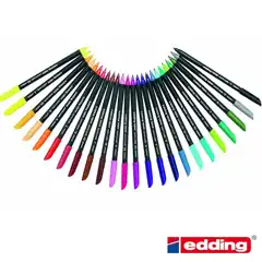 ROTULADOR EDDING 1200 PUNTA FINA ROJO INGLES CARLOS WENDEL (1200-28) 27171