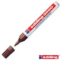 Material ROTULADOR EDDING 3000 PERMANENTE P. CONICA FINA MARRON 103000-07