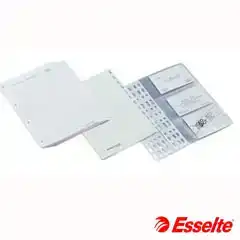 Material RECAMBIO ESSELTE PARA LISTIN TELEFONICO PAQUETE DE 20 UDS. (17001)