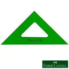 ESCUADRA FABER CASTELL 21 CM. (566/21) 02880