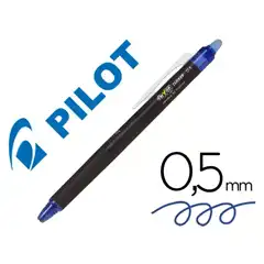 Material BOLIGRAFO PILOT FRIXION POINT CLICKER BORRABLE 0,5MM AZUL NEFPC