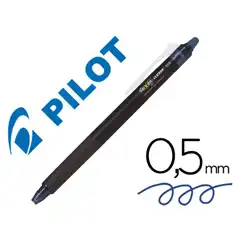 Material BOLIGRAFO PILOT FRIXION POINT CLICKER BORRABLE 0,5MM BLUE BLACK NEFPC