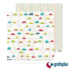 Material 37010921-PACK5 LAMINAS FIGUR.RECORTABLES S/RUEDAS GRAFOPLAS REF.37010921