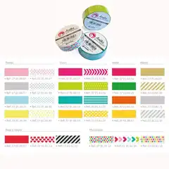 WASHI TAPE 15MMX10M NARANJA NEON GRAFOPLAS REF.37018056