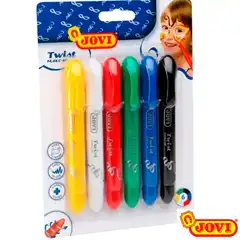 Material TWIST MAKE-UP BLISTER 6 STICK COLORES SURTIDOS