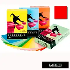 Material PAPEL PAPERLINE A4 80GR 500HJ NARANJA
