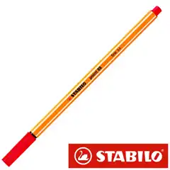 Material ROTULADOR STABILO POINT 88 PUNTA 0.4 MM. ROJO (88-40) 31586