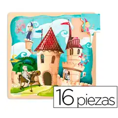 PUZZLE DISET 16 PIEZAS CASTILLO.