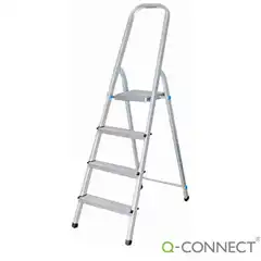 Material ESCALERA Q-CONNECT DE ALUMINIO 4 NIVELES (31967)