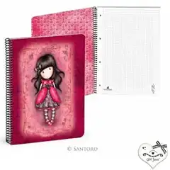 Material LIBRETA MICROPERFORADA A4 120 HJ CUADROS SANTORO GORJUSS 208520480