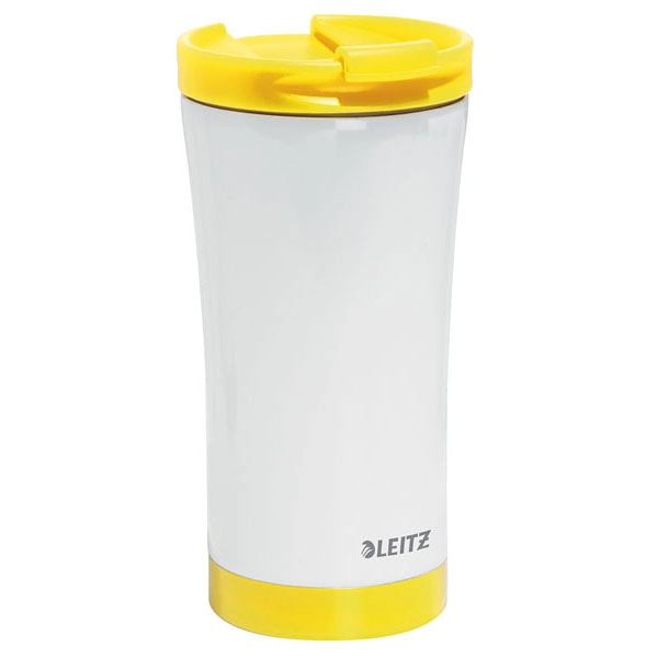 TAZA TRAVEL TERMICA WOW 380 ML. AMARILLO/BLANCO (90140016) TAZA TRAVEL TERMICA WOW 380 ML. AMARILLO/BLANCO (90140016)