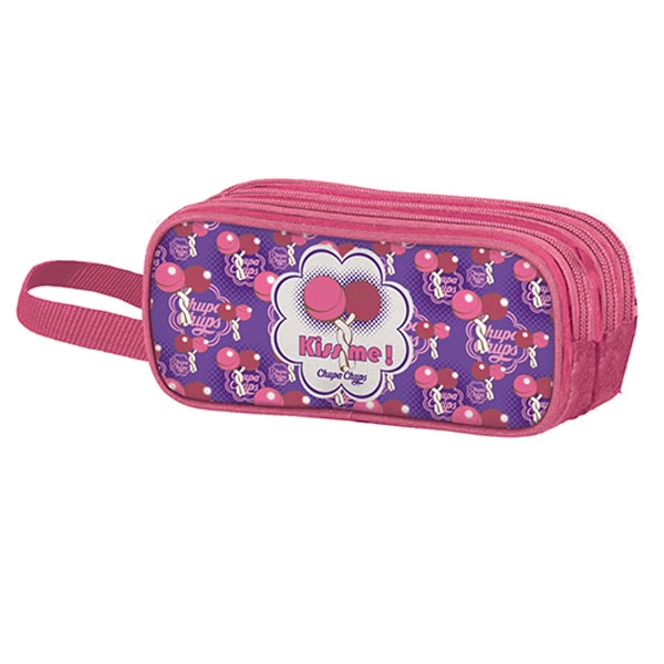 PORTATODO TRIPLE CHUPA CHUPS KISS (50191) PORTATODO TRIPLE CHUPA CHUPS KISS (50191)