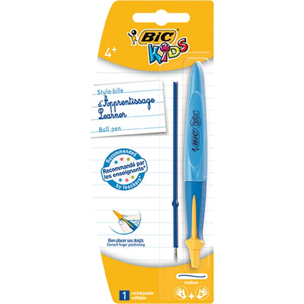 BOLIGRAFO + RECARGA BIC KIDS ESCRITURA DE APRENDIZAJE (COLORES AZUL Y ROSA) (919289) BOLIGRAFO + RECARGA BIC KIDS ESCRITURA DE APRENDIZAJE (COLORES AZUL Y ROSA) (919289)