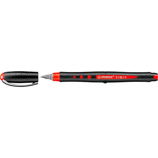 ROLLERBALL STABILO BL@CK+ ROJO PUNTA FINA (1016/40) ROLLERBALL STABILO BL@CK+ ROJO PUNTA FINA (1016/40)