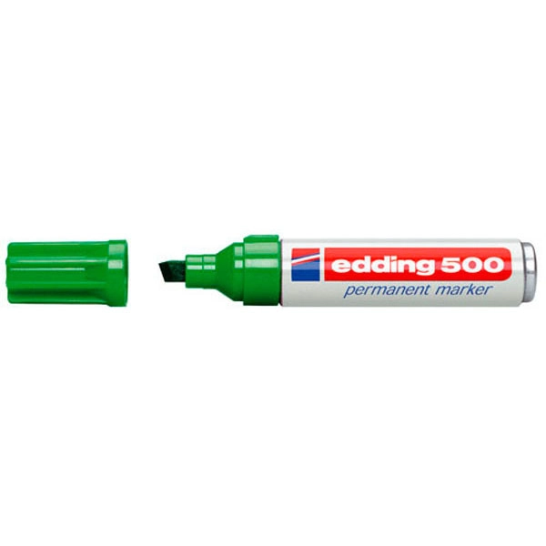 ROTULADOR EDDING 500 PERMANENTE PUNTA BISELADA VERDE (10500-04) 7327 ROTULADOR EDDING 500 PERMANENTE PUNTA BISELADA VERDE (10500-04) 7327