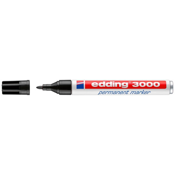 ROTULADOR EDDING 3000 PERMANENTE P. CONICA FINA NEGRO 07300 (103000-01) ROTULADOR EDDING 3000 PERMANENTE P. CONICA FINA NEGRO 07300 (103000-01)
