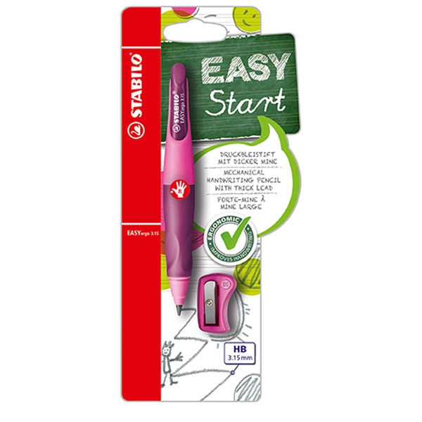 PORTAMINAS STABILO EASYergo START DIESTRO ROSA (B-46870-5) PORTAMINAS STABILO EASYergo START DIESTRO ROSA (B-46870-5)