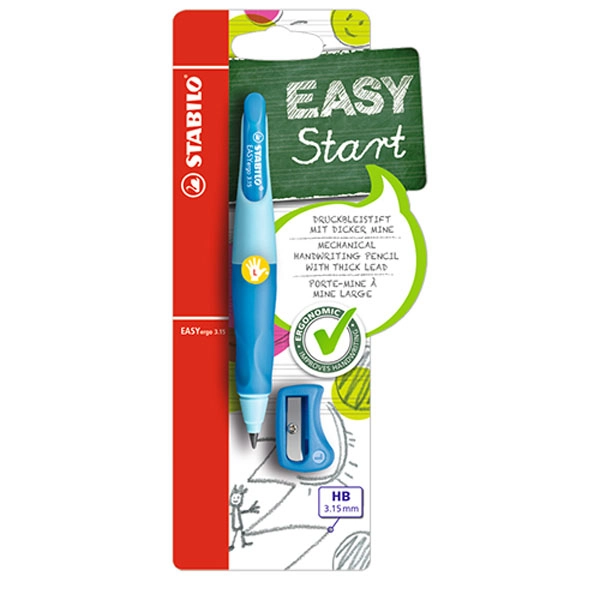 PORTAMINAS STABILO EASYergo START ZURDO AZUL (B-46867-3) PORTAMINAS STABILO EASYergo START ZURDO AZUL (B-46867-3)