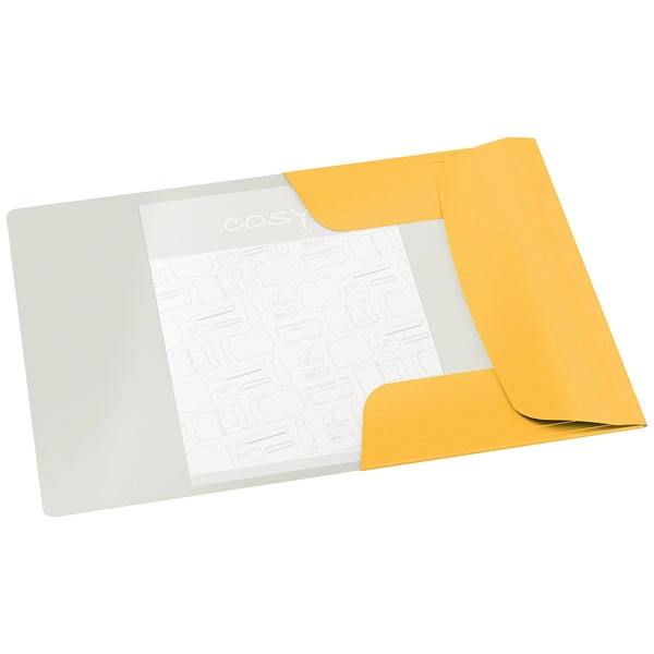 CARPETA 3 SOLAPAS LEITZ COSY A4 CARTON AMARILLO (30020019) CARPETA 3 SOLAPAS LEITZ COSY A4 CARTON AMARILLO (30020019)