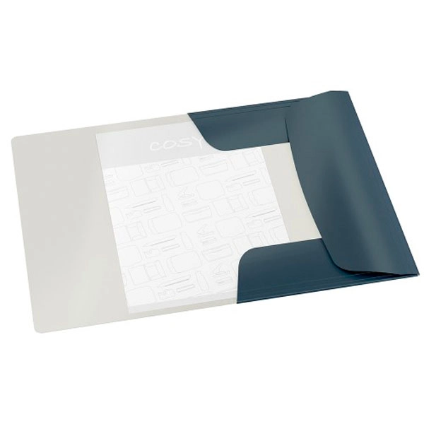 CARPETA 3 SOLAPAS LEITZ COSY A4 CARTON GRIS (30020089) CARPETA 3 SOLAPAS LEITZ COSY A4 CARTON GRIS (30020089)