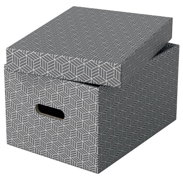 CAJA ALMACENAJE 3 UDS 365x320x315MM GRIS ESSELTE 628289 CAJA ALMACENAJE 3 UDS 365x320x315MM GRIS ESSELTE 628289