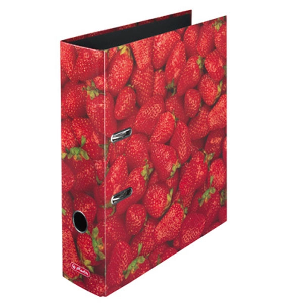 ARCHIVADOR HERLITZ DE PALANCA A4 LOMO 8 CM. MOTIVO FRESAS (10485126) ARCHIVADOR HERLITZ DE PALANCA A4 LOMO 8 CM. MOTIVO FRESAS (10485126)