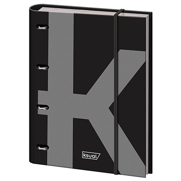 CARPETA DOHE RECAMBIO CON GOMAS SERIE KSUAL NEGRO (45005) CARPETA DOHE RECAMBIO CON GOMAS SERIE KSUAL NEGRO (45005)