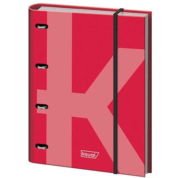 CARPETA DOHE RECAMBIO CON GOMAS SERIE KSUAL ROJO (45007) CARPETA DOHE RECAMBIO CON GOMAS SERIE KSUAL ROJO (45007)