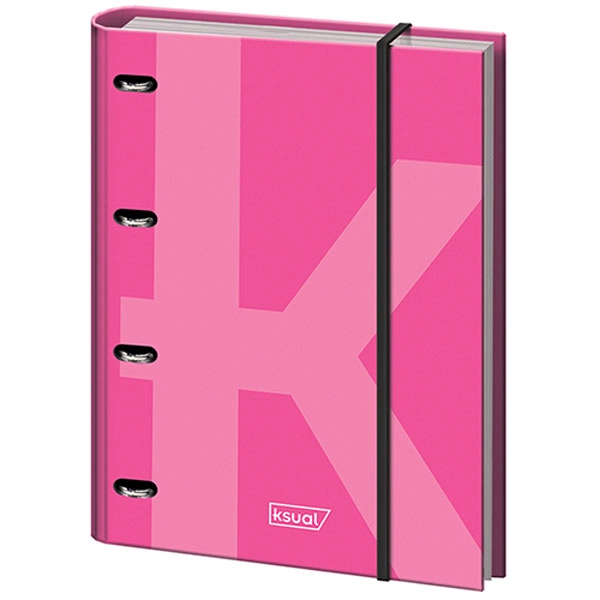 CARPETA DOHE RECAMBIO CON GOMAS SERIE KSUAL ROSA (45008) CARPETA DOHE RECAMBIO CON GOMAS SERIE KSUAL ROSA (45008)