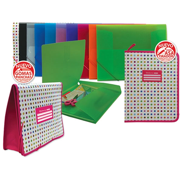 CARPETA COLORLINE ZIPPER CON ASA CIERRE CREMALLERA (57511) CARPETA COLORLINE ZIPPER CON ASA CIERRE CREMALLERA (57511)
