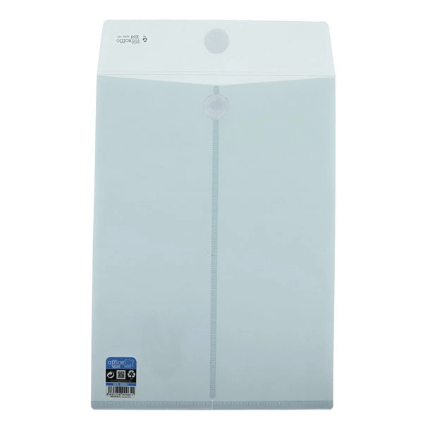 BOLSA OFFICE BOX CIERRE SUPERIOR VELCRO 230X325 MM. CRISTAL (90061) BOLSA OFFICE BOX CIERRE SUPERIOR VELCRO 230X325 MM. CRISTAL (90061)