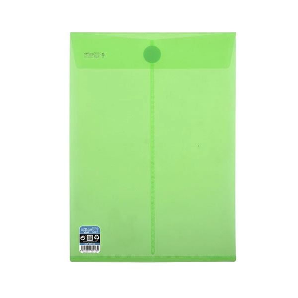 BOLSA OFFICE BOX CIERRE SUPERIOR VELCRO 230X325 MM. VERDE (90036) BOLSA OFFICE BOX CIERRE SUPERIOR VELCRO 230X325 MM. VERDE (90036)