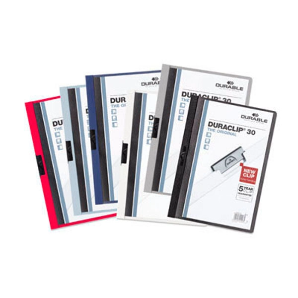 CARPETA DURABLE DE PINZA DURACLIP 30 HOJAS NEGRO (142200-01) 35037 CARPETA DURABLE DE PINZA DURACLIP 30 HOJAS NEGRO (142200-01) 35037