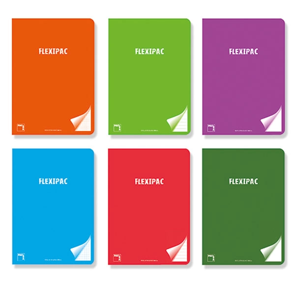 LIBRETA PACSA FLEXIPAC POLIPROPILENO GRAPADAS A5+ 48 HOJAS CDLA. PAPEL EXTRA BLANCO 90 GRS. (20046) LIBRETA PACSA FLEXIPAC POLIPROPILENO GRAPADAS A5+ 48 HOJAS CDLA. PAPEL EXTRA BLANCO 90 GRS. (20046)