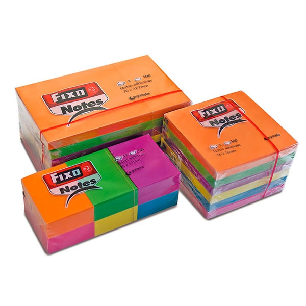 CUBO 400 NOTAS FIXO 51X51 MM. NEON (65005180) CUBO 400 NOTAS FIXO 51X51 MM. NEON (65005180)