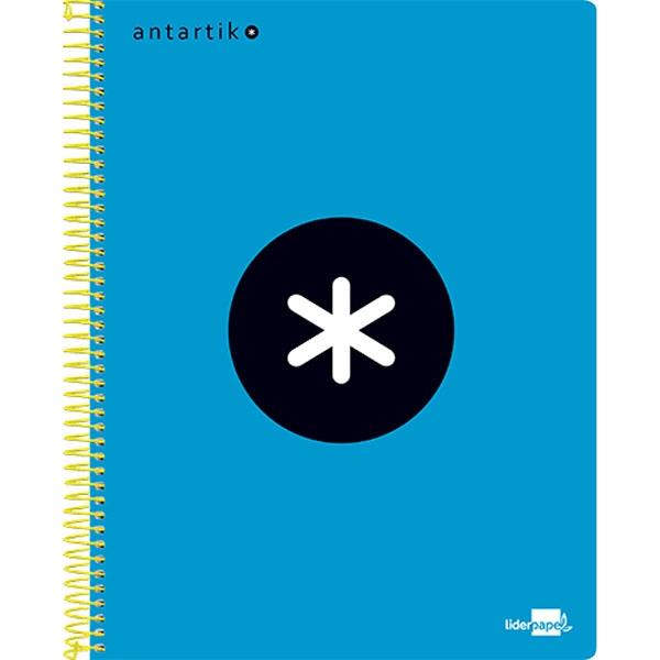CUADERNO LIDERPAPEL A4 MICRO ANTARTIK TAPA FORRADA 120 H. 100 GRS CUADRO 5 MM. 5 BANDAS 4 TALADROS A 74582 CUADERNO LIDERPAPEL A4 MICRO ANTARTIK TAPA FORRADA 120 H. 100 GRS CUADRO 5 MM. 5 BANDAS 4 TALADROS A 74582