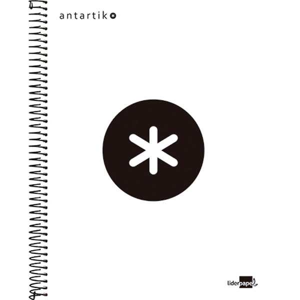 CUADERNO LIDERPAPEL A4 MICRO ANTARTIK TAPA FORRADA 120 H. 100 GRS. CUADRO 5 MM. 5 BANDAS 4 TALADROS 74590 CUADERNO LIDERPAPEL A4 MICRO ANTARTIK TAPA FORRADA 120 H. 100 GRS. CUADRO 5 MM. 5 BANDAS 4 TALADROS 74590