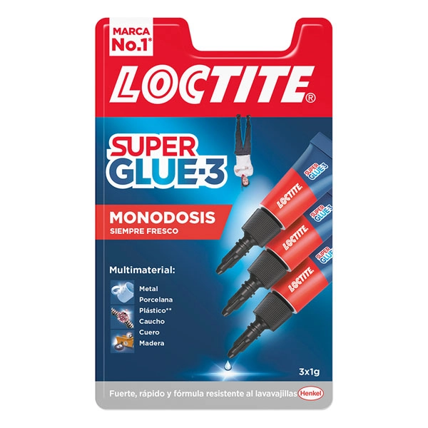 LOCTITE MINITRIO 3 x 1 GR. (1589255) LOCTITE MINITRIO 3 x 1 GR. (1589255)