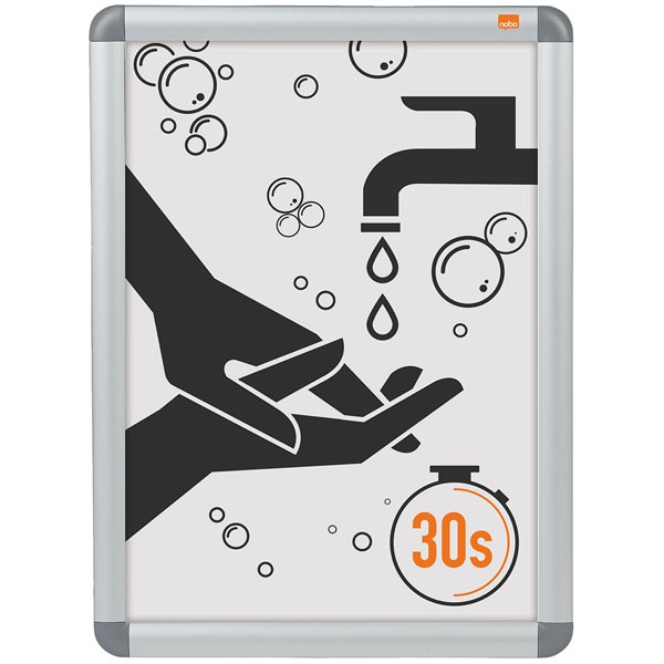 PORTA POSTERS CLIPDOWN NOBO A3 (1902213) PORTA POSTERS CLIPDOWN NOBO A3 (1902213)
