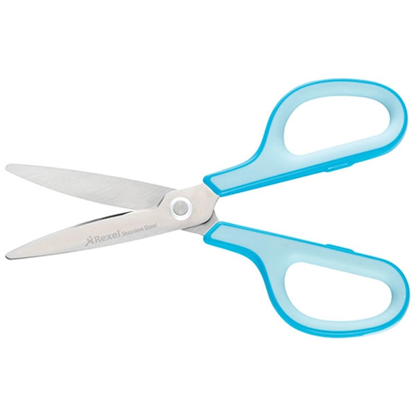 TIJERAS REXEL X3 ACERO INOXIDABLE AZUL (2104239) TIJERAS REXEL X3 ACERO INOXIDABLE AZUL (2104239)