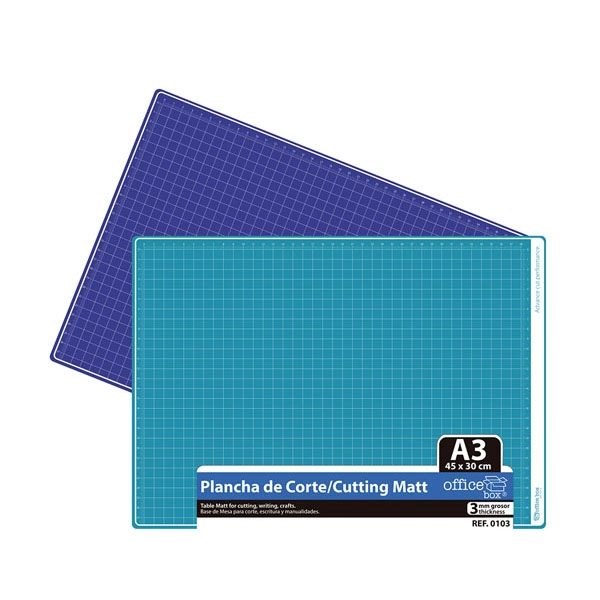 PLANCHA DE CORTE OFFICE BOX A2 600X450 MM. (0102) PLANCHA DE CORTE OFFICE BOX A2 600X450 MM. (0102)