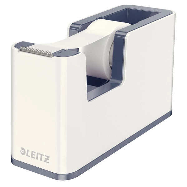 DISPENSADOR DE CINTA ADHESIVA LEITZ WOW DUAL GRIS/BLANCO (53641001) DISPENSADOR DE CINTA ADHESIVA LEITZ WOW DUAL GRIS/BLANCO (53641001)
