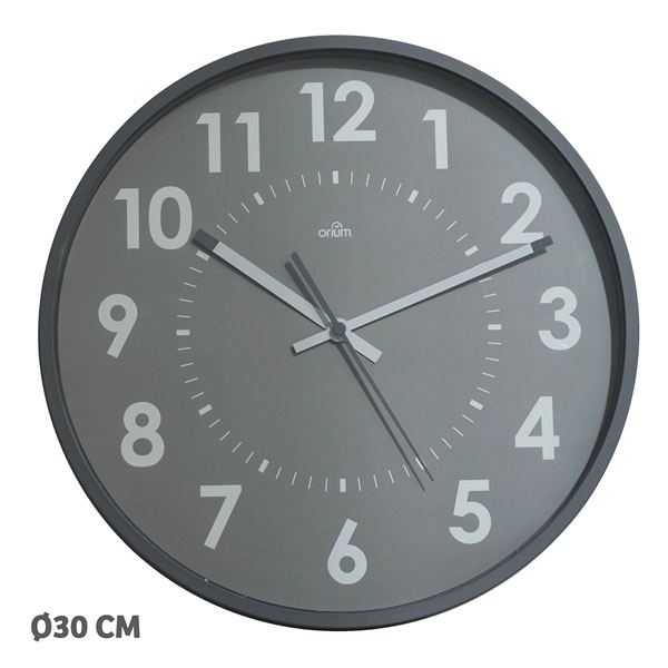 RELOJ DE PARED A. 2000 ANALOGICO SILENCIOSO 30X300 MM. GRIS (CE1124X GS) RELOJ DE PARED A. 2000 ANALOGICO SILENCIOSO 30X300 MM. GRIS (CE1124X GS)