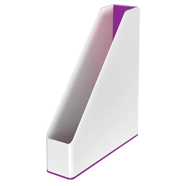 REVISTERO LEITZ WOW DUAL VIOLETA/BLANCO (53621062) REVISTERO LEITZ WOW DUAL VIOLETA/BLANCO (53621062)