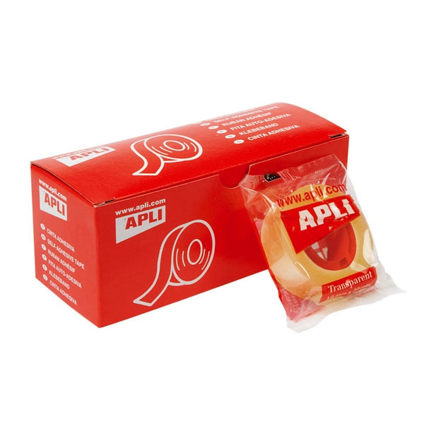 CINTA ADHESIVA APLI STANDARD 33 M. X 12 MM. (11169) CINTA ADHESIVA APLI STANDARD 33 M. X 12 MM. (11169)