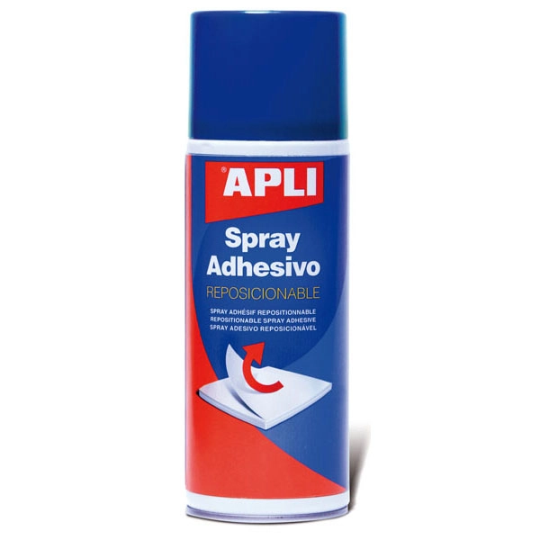 SPRAY APLI ADHESIVO REPOSICIONABLE 400 ML. (12088) SPRAY APLI ADHESIVO REPOSICIONABLE 400 ML. (12088)