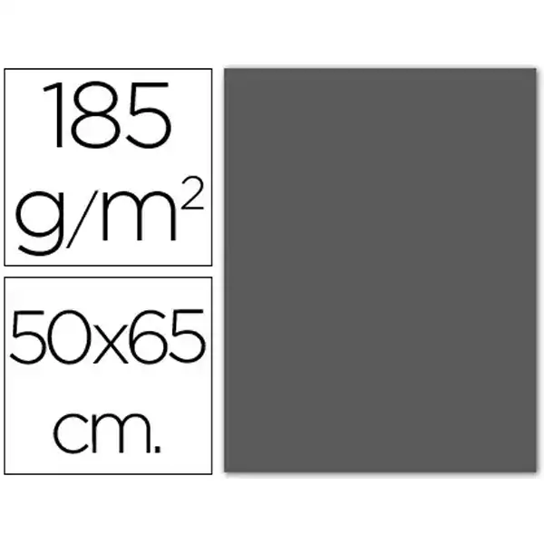 CARTULINA 50X65 185G IRIS CANSON GRIS PLOMO 12667 CARTULINA 50X65 185G IRIS CANSON GRIS PLOMO 12667