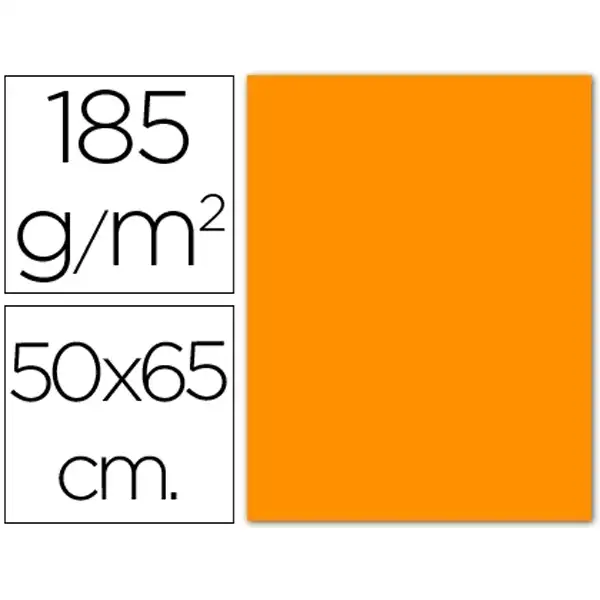 CARTULINA 50X65 185G IRIS CANSON NARANJA 12676 CARTULINA 50X65 185G IRIS CANSON NARANJA 12676