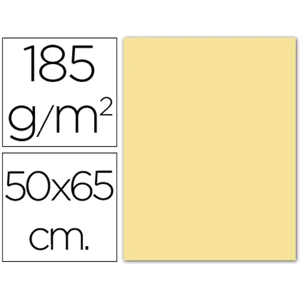 CARTULINA 50X65 185G IRIS CANSON CREMA 12678 CARTULINA 50X65 185G IRIS CANSON CREMA 12678