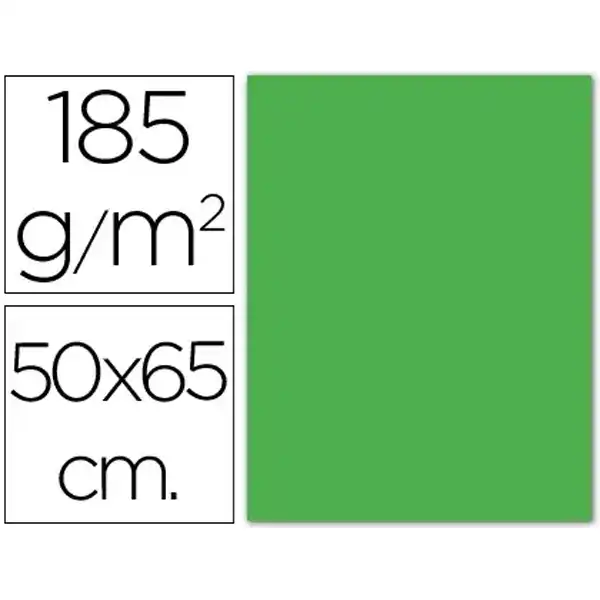 CARTULINA 50X65 185G IRIS CANSON VERDE MANZANA 14344 CARTULINA 50X65 185G IRIS CANSON VERDE MANZANA 14344